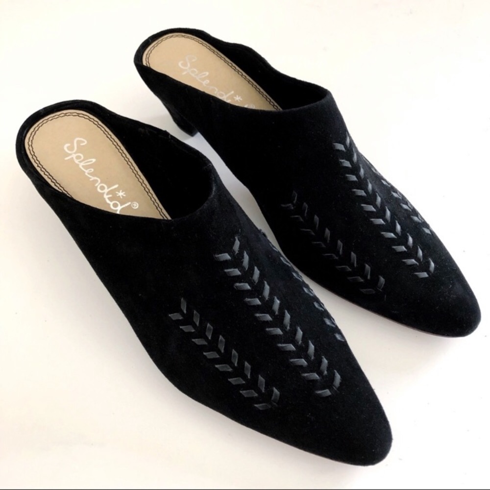 Splendid Nedda 1” suede miles; gently worn